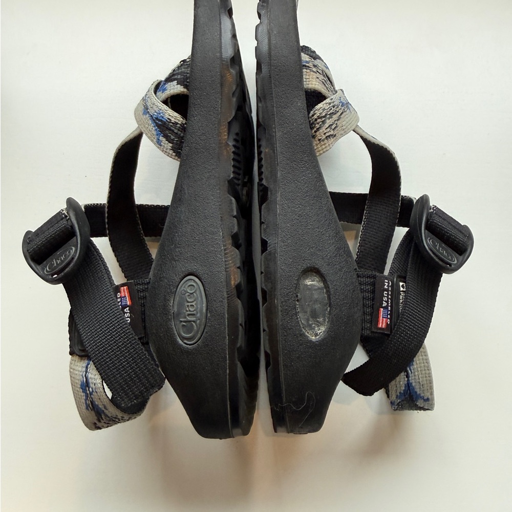Chaco Z Strap Sandals Womens Size 5 Gray Blue Outdoor Trail Hiking Sport - Picture 4 of 7